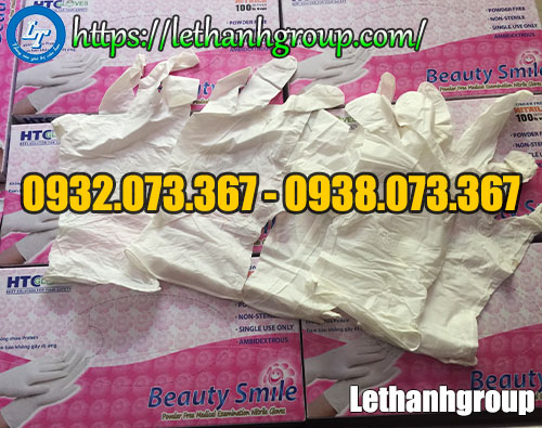 Găng tay y tế HTC Gloves Găng tay HTC gloves trắng