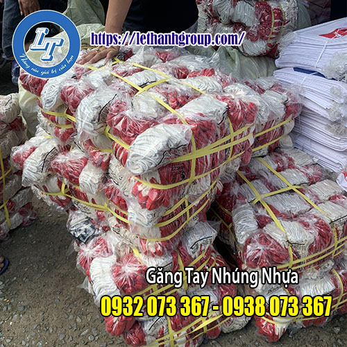 CƠ SỞ SẢN XUẤT GĂNG TAY NHÚNG NHỰA, MIỄN PHÍ VẬN CHUYỂN TPHCM găng tay nhúng nhựa đỏ