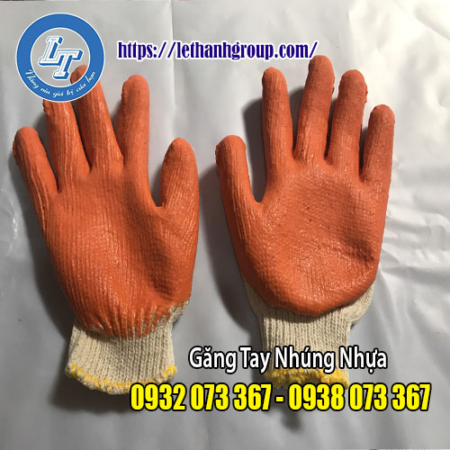 CƠ SỞ SẢN XUẤT GĂNG TAY NHÚNG NHỰA, MIỄN PHÍ VẬN CHUYỂN TPHCM GĂNG TAY NHÚNG NHỰA CAM