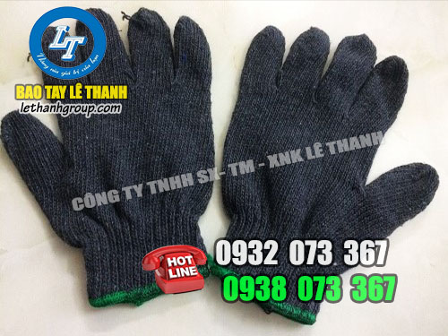 Lê Thanh Group phân phối găng tay bao hộ Găng tay len xám đen