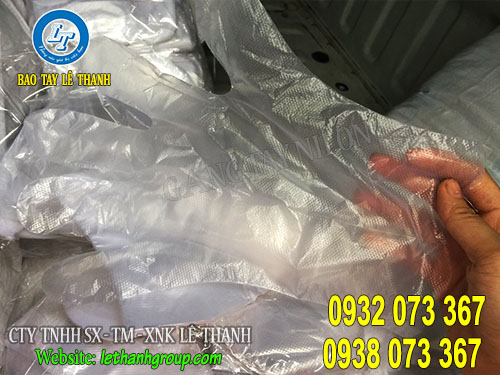 Bao tay xốp, găng tay nilong dùng 1 lần Bao tay nilon