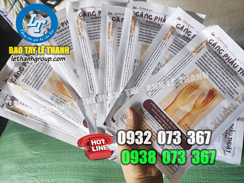 Lê Thanh phân phối găng tay bảo hộ Găng tay phẫu thuật tiệt trùng