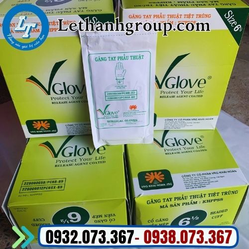 găng tay phẫu thuật tiệt trùng giá sỉ tại nhà phân phối