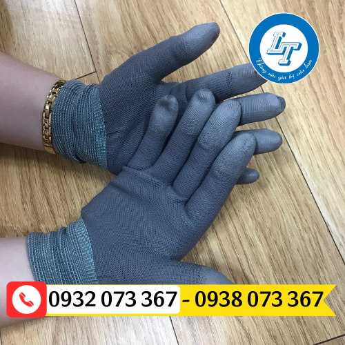 ĐỊA CHỈ BÁN GĂNG TAY PHỦ PU ĐỦ LOẠI, ĐỦ MÀU GIÁ RẺ găng tay phủ pu ngón tay