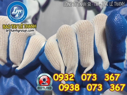 Giá găng tay phủ Nitrile xanh Găng tay phủ Nitrile xanh