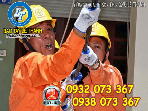 Giá găng tay phủ nitrile xanh Gằng tay phủ nitrile xanh