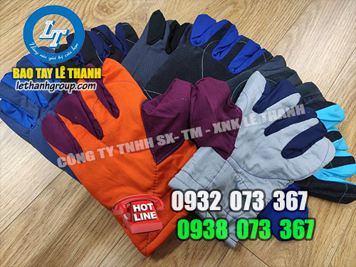 Lê Thanh phân phối găng tay bảo hộ Găng tay vải kaki