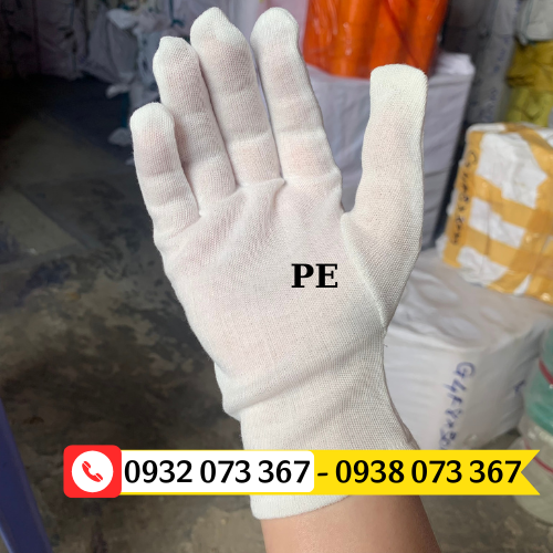 Phân phối sỉ lẻ các loại găng tay vải thun trắng mỏng găng tay thun PE