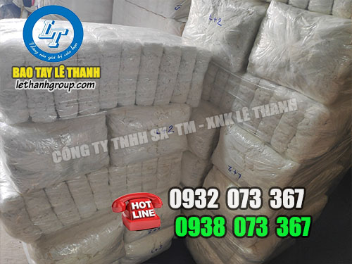 Bao tay vải thun trắng giá rẻ đón Tết Bao tay vải thun trắng