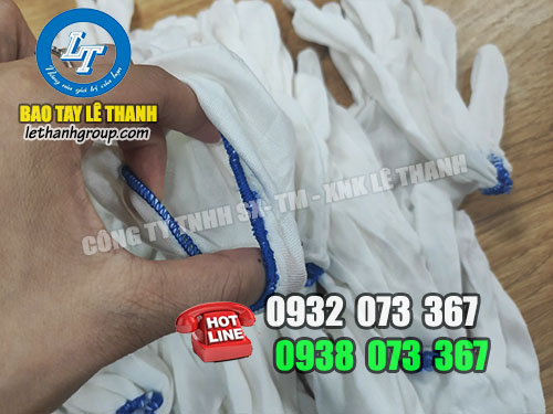 Bao tay vải thun trắng giá rẻ đón Tết Bao tay vải thun trắng T5Bo