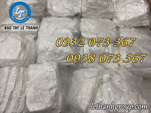 Bao tay xốp, găng tay nilon làm bếp chào năm mới Bao tay xốp