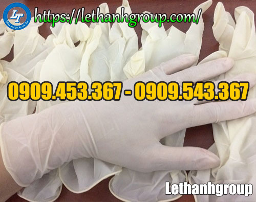 Găng tay y tế latex Găng tay y tế latex trắng