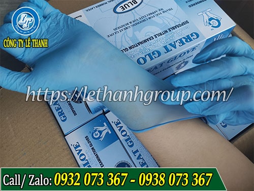 Găng tay y tế có bộ, không bột giá hợp lý găng tay y tế great glove