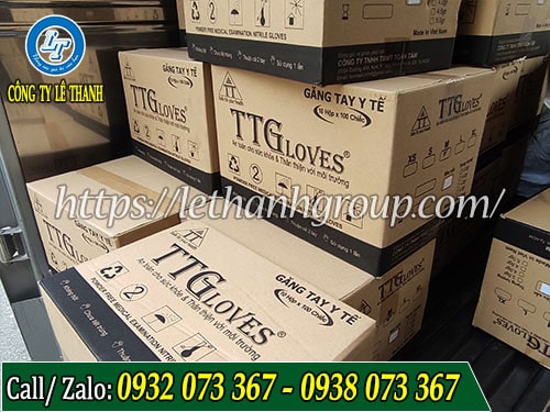 Găng tay y tế có bột, không bột giá hợp lý Thùng găng tay y tế