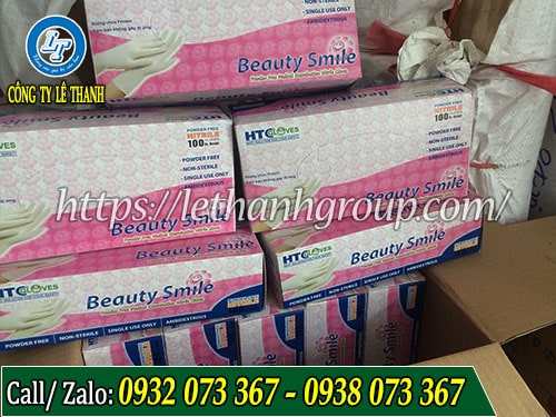Găng tay y tế có bột, không bột giá hợp lý Găng tay HTV gloves
