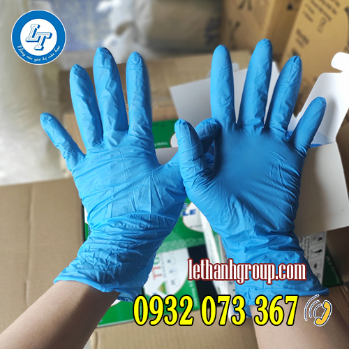 NƠI BÁN GIÁ RẺ GĂNG TAY Y TẾ NITRILE KHÔNG BỘT MÀU TRẮNG, XANH, ĐEN găng tay y tế không bột màu xanh