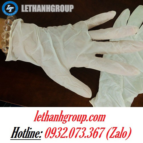 Găng tay y tế latex trắng Găng tay y tế latex trắng