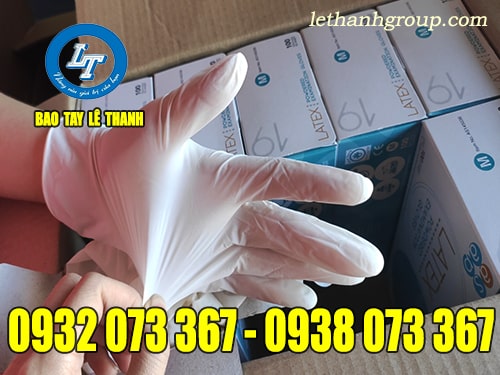 GĂNG TAY KHÁM Y TẾ LATEX CÓ BỘT GĂNG TAY KHÁM Y TẾ LATEX CÓ BỘT
