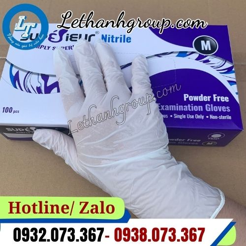 găng tay y tế nitrile màu trắng giá sỉ rẻ chất lượng găng tay y tế nitrile màu trắng giá sỉ rẻ chất lượng