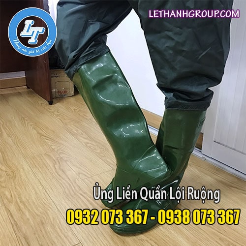 GIÁ SỈ ỦNG LIỀN QUẦN LỘI NƯỚC. LỘI RUỘNG BẰNG CAO SU ỦNG LIỀN QUẦN CAO SU LỘI NƯỚC