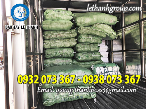 Nhận may găng tay vải cotton, poly chào đón Tết Giao hàng