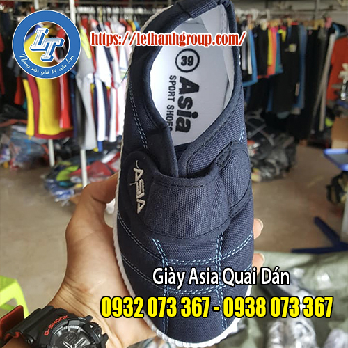GIÀY ASIA XANH ĐEN NAM NỮ BÁN CHẠY NHẤT giay-vai-buoc-day