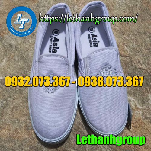 Giày asia trắng bông lúa giá sỉ Giày asia trắng bông lúa giá sỉ