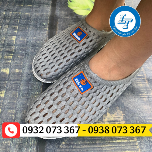SỈ GIÀY NHỰA BÍT MŨI HOA SAN HÀNG CHUẨN CÔNG TY giày nhựa hoa san