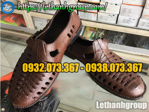 Giày nhựa quai dán LP GI6161 Giày nhựa quai dán LP GI6161