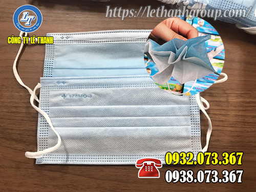 NGUỒN SỈ KHẨU TRANG Y TẾ XUẤT KHẨU khẩu trang 4 lớp