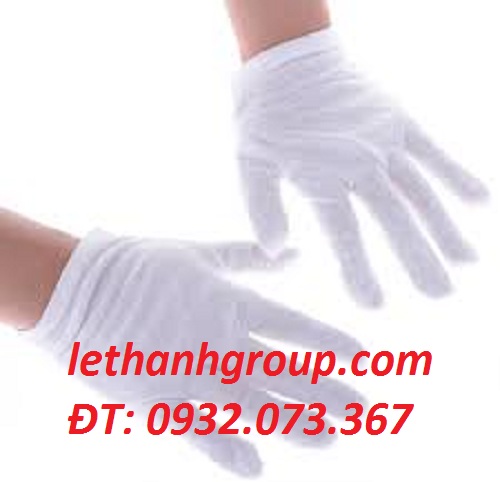 Găng tay thun trắng
