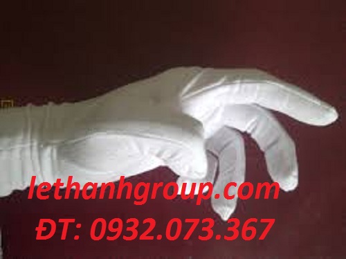Găng tay thun trắng