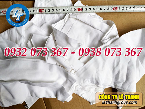 Phân phối giẻ lau trắng cotton nhiều kích thước Giẻ lau trắng cotton A5