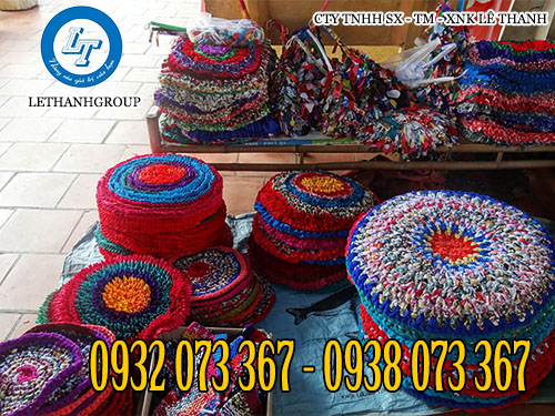 Khăn lau, vải vụn giá rẻ Vải vụn dùng làm thảm chùi chân