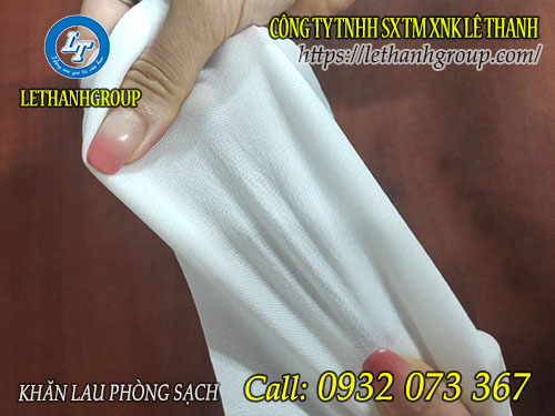 Mua vải lau phòng sạch giá gốc tại Lê Thanh Vải lau phòng sạch