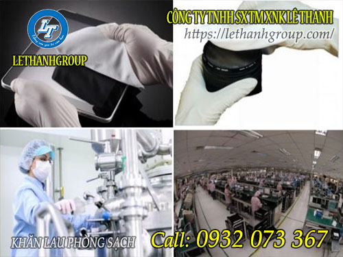 Mua vải lau phòng sạch giá gốc tại Lê Thanh Vải lau phòng sạch