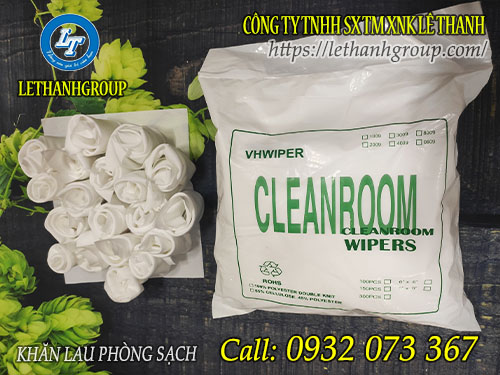 Mua vải lau phòng sạch giá gốc tại Lê Thanh Vải lau phòng sạch