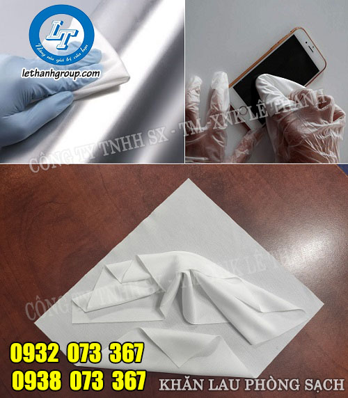 Khăn lau phòng sạch giá sỉ rẻ tại TPHCM Khăn lau phòng sạch