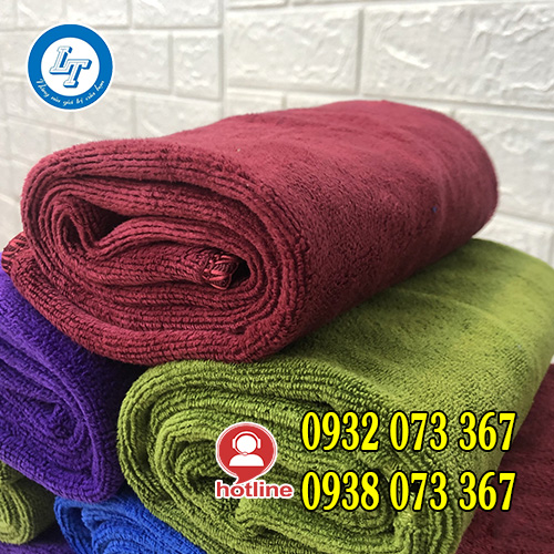 BÁN SỈ KHĂN GỘI ĐẦU LOẠI TỐT CHO SALON, SPA TẠI TPHCM khăn lau đầu tiệm tóc