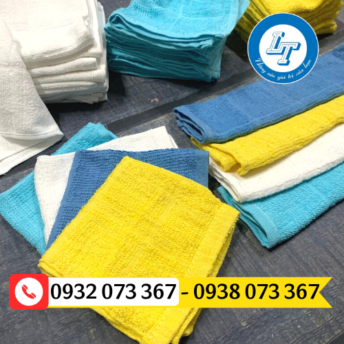 Khăn vuông nhỏ lau bàn mua ở đâu giá rẻ? khăn vuông màu
