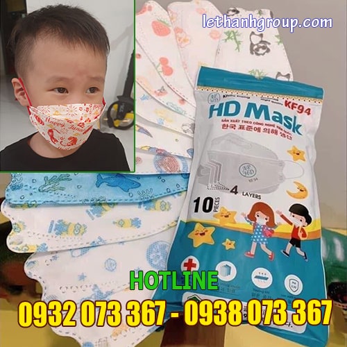 KHO SỈ KHẨU TRANG CON CÁ CHO BÉ GIÁ RẺ TẬN GỐC khẩu trang trẻ em 2 tuổi