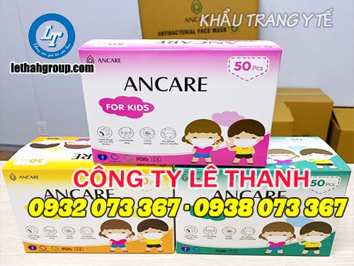 Khẩu trang cho bé Ancare For KId an toàn, giá rẻ 13 Khẩu trang cho trẻ nhỏ