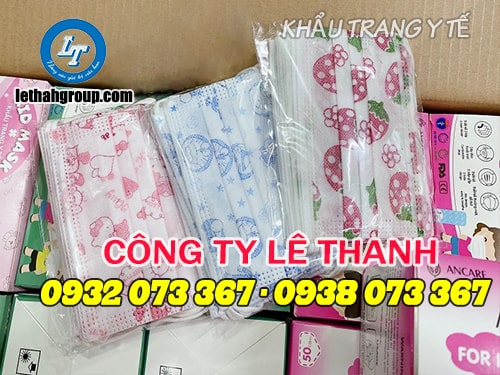 Khẩu trang cho bé Ancare for kid an toàn, giá tốt 8 Khẩu trang Ancare for kid