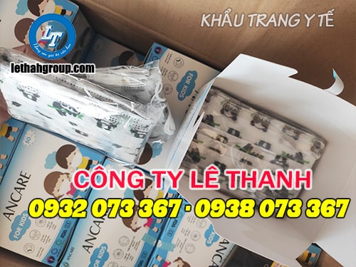 Khẩu trang cho bé ancare for kid an toàn, giá tốt Khẩu trang y tế cho trẻ nhỏ