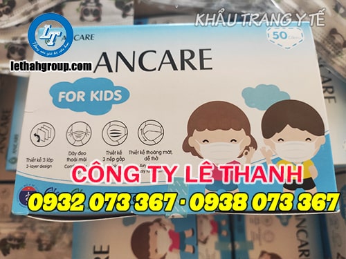Khẩu trang cho bé Ancare For KId an toàn, giá rẻ 9 Khẩu trang Ancare for kid