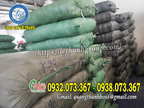 GĂNG TAY TRẮNG POLY LETHANHGROUP, SẢN XUẤT GIÁ RẺ TPHCM KHO HÀNG BAO TAY LÊ THANH