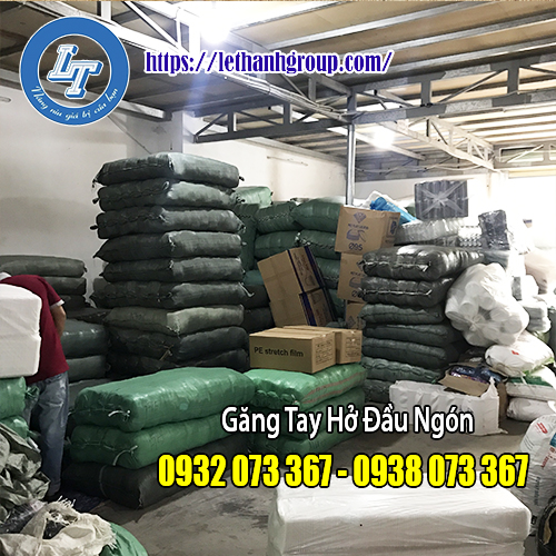 MUA GĂNG TAY VẢI THUN HỞ NGÓN TẠI LETHANHGROUP KHO BAO TAY LỚN NHẤT TPHCM