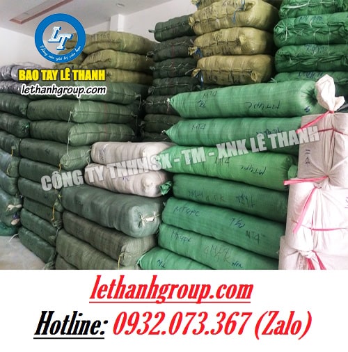 Kho bao tay công ty Lê Thanh Kho chưa bao tay tại công ty Lê Thanh