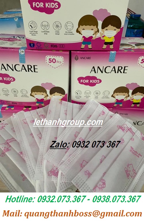 KHẨU TRANG ANCARE DÀNH CHO BÉ