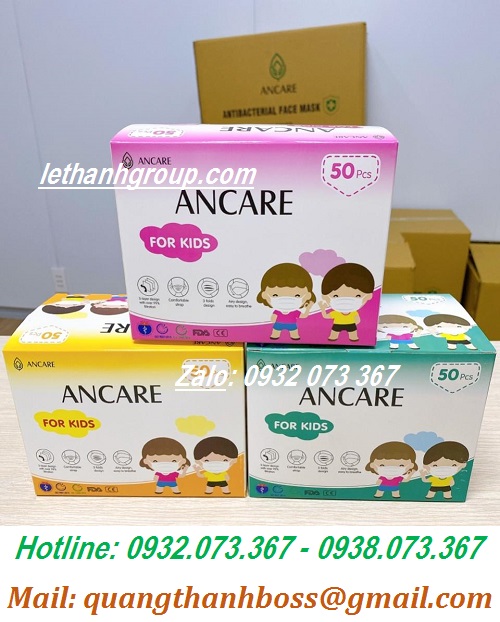 KHẨU TRANG ANCARE DÀNH CHO BÉ